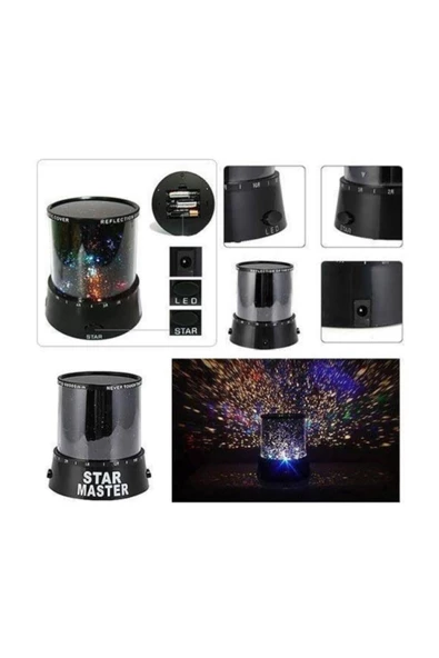 Pazariz Star Master Gece Lambası - Resim 2