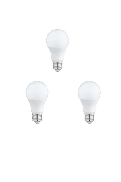 Pazariz Led Ampul 9 Watt Beyaz Işık Aydınlatma Lambası 3 Adet