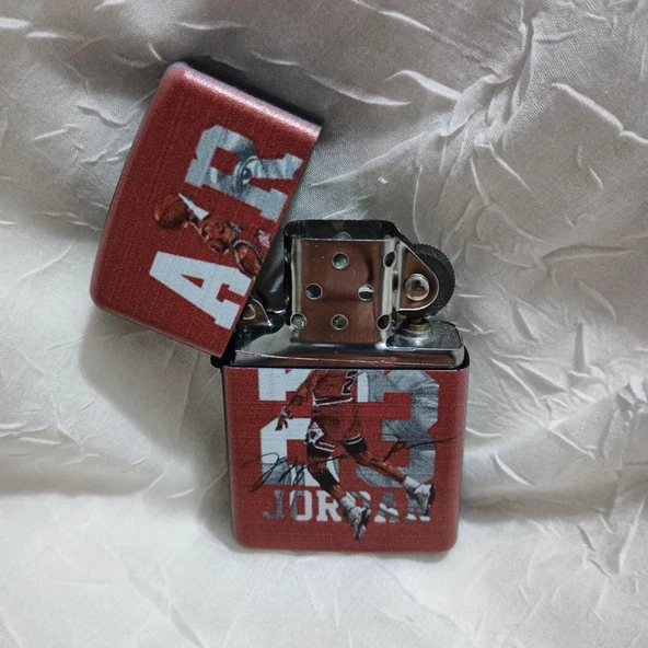 Benzinli Retro Zippo Çakmak Air Jordan - 2