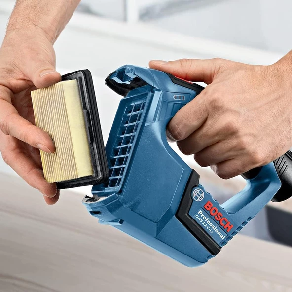 Bosch Professional GAS 12V Akülü El Süpürgesi (Akü ve Şarj Hariç) - 06019E3000 - 7