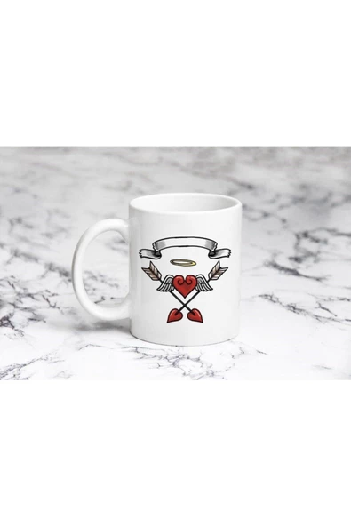 Pazariz Melek Ok Kupa Bardak ürün görseli 1