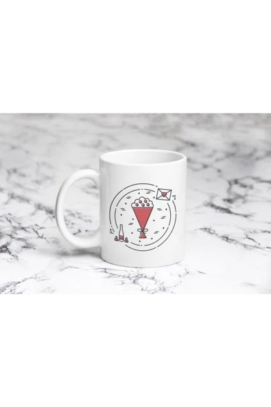 Pazariz Renkli Retro Kupa Bardak ürün görseli 1