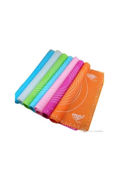 Pazariz Hamur Açma Matı Slikon Kaydırmaz 50cmx40cm - Resim 2