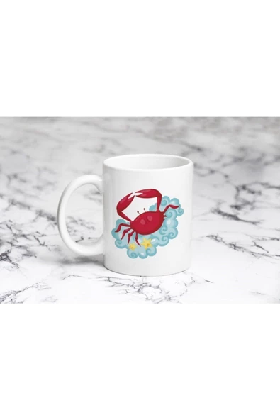 Pazariz Yengeç Düz Kupa Bardak ürün görseli 1