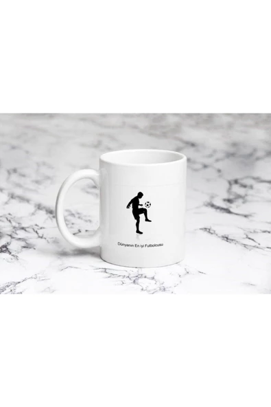 Pazariz Dünaynın En Iyi Futbollcusu Kupa Bardak Kişiye Özel ürün görseli 1