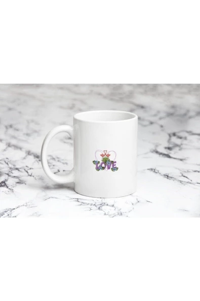 Pazariz Love Yazısı Kupa Bardak ürün görseli 1