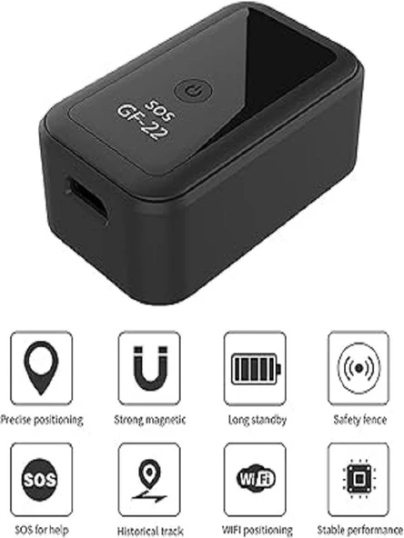 Gf022 Mini Araç-hasta-çocuk Takip Cihazı-İMEİ KAYITLI