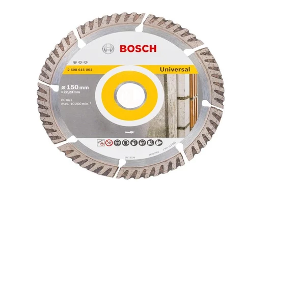 Elmas Kesme Diski SFUniversal 150*22,23mm 9+1 - 3