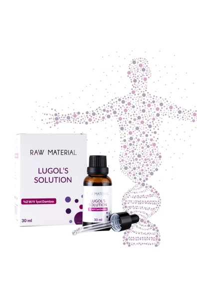 Raw Material Lugol Çözeltisi %2'lik 30 ml - Resim 2