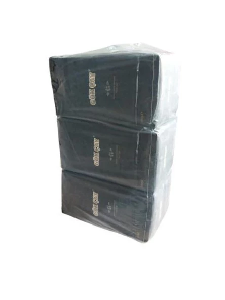 GÖK ÇAY BAMYA ÇİÇEĞİ KARIŞIMLI SİYAH ÇAY 1000 GR 6'LI SET - 3