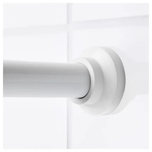 SUMUHOME BOTAREN DUŞ PERDESİ ÇUBUĞU BEYAZ 70x120 CM - 3
