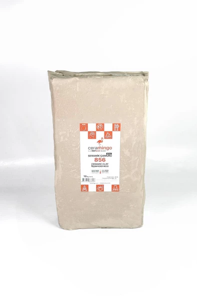856 Seramik Çamuru Vakumlu - 10 Kg ürün görseli