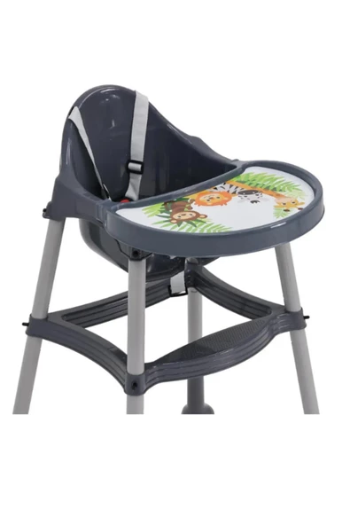 Orman Desenli Basic Mama Sandalyesi Antrasit - 2