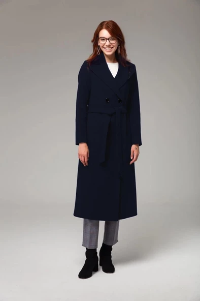 Tam Boy Kaşmir Kaşe Kaban - 3