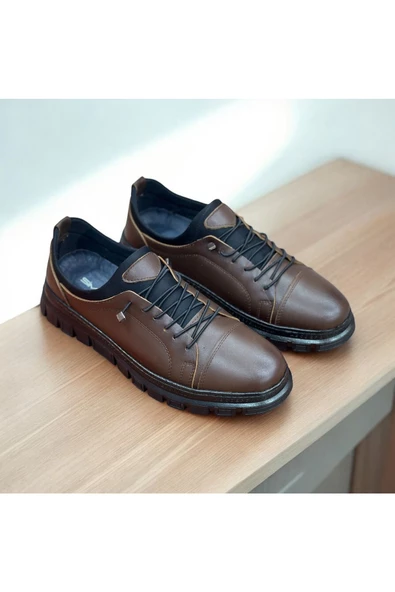 erenimstore Hakiki Deri Klasik Erkek Ayakkabı - 6
