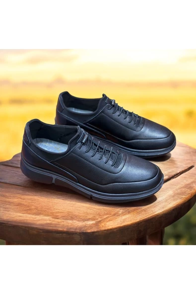 erenimstore Hakiki Deri Tam Ortopedik Erkek Ayakkabı - 5