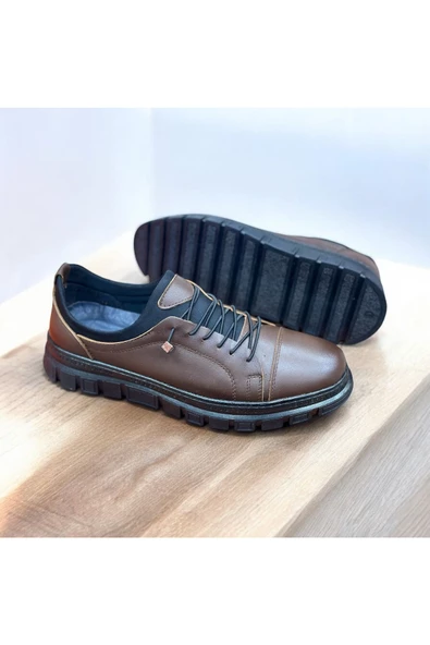 erenimstore Hakiki Deri Klasik Erkek Ayakkabı - 5