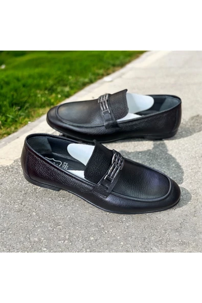erenimstore Hakiki Deri Erkek Floter Ayakkabı - 3