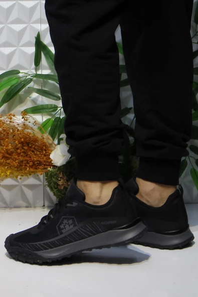 lumberjack Lothar Siyah Waterproof Rahat Orijinal Ürün Sneaker Erkek Ayakkabı - 3