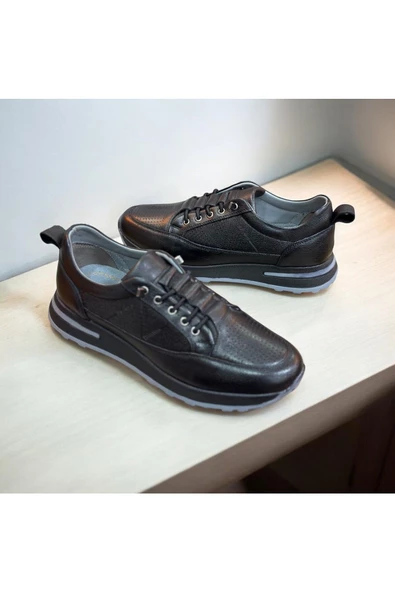erenimstore Hakiki Deri Ortopedik Günlük Erkek Ayakkabı - 2