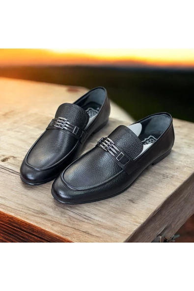 erenimstore Hakiki Deri Erkek Floter Ayakkabı - 4