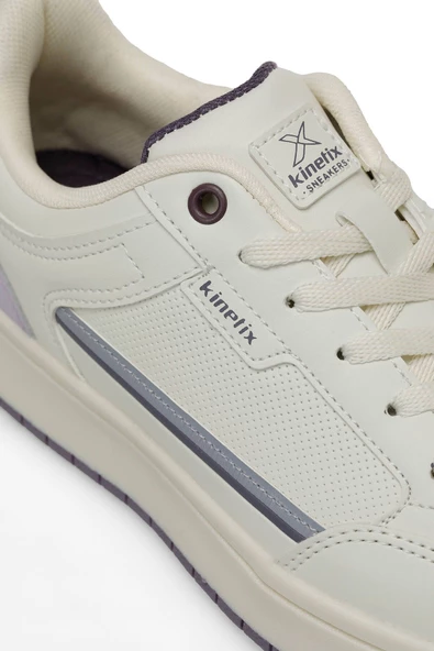 Kinetix SIENA PU W 4FX Ekru Kadın Sneaker - 7