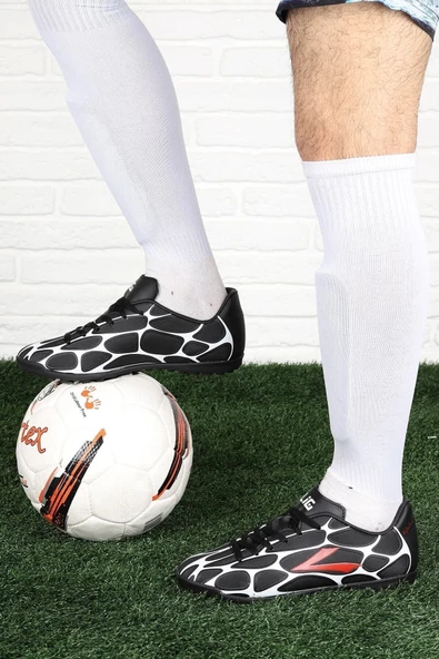 LIG Gediz Prm Halı Saha Erkek Futbol Ayakkabı Siyah - 3