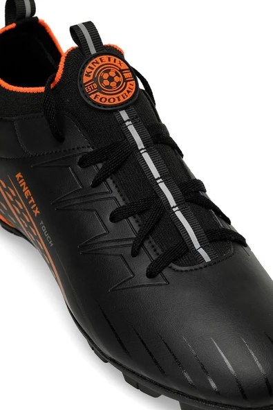 Kinetix  Touch Ag 4Fx Siyah Neon Turuncu Erkek Krampon Futbol Ayakkabısı - 7
