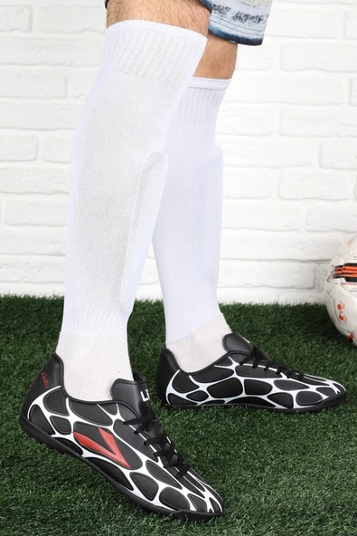 LIG Gediz Prm Halı Saha Erkek Futbol Ayakkabı Siyah
