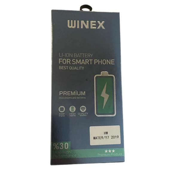 Winex Huawei Mate 9 / Y7 2019 Modelleri ile Uyumlu Güçlendirilmiş Premium Batarya - 2