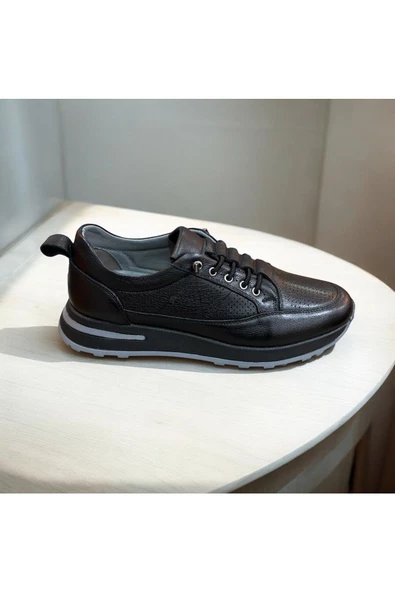 erenimstore Hakiki Deri Ortopedik Günlük Erkek Ayakkabı - 4