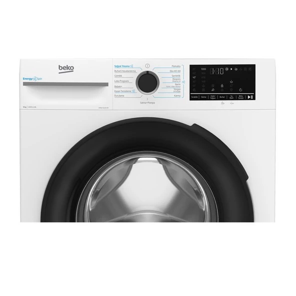 Beko CMXD 9100 Beyaz 1000 Devir 9 kg Çamaşır Makinesi - Resim 4