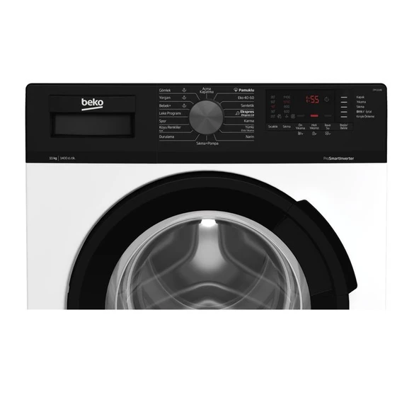 Beko CMX 12140 Beyaz 1400 Devir 12 kg Çamaşır Makinesi - Resim 4
