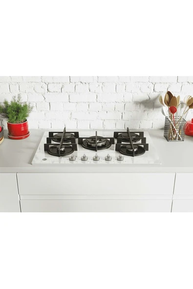 Hoover Hvg74Wk3W 75 Cm Beyaz Ankastre Ocak - 2