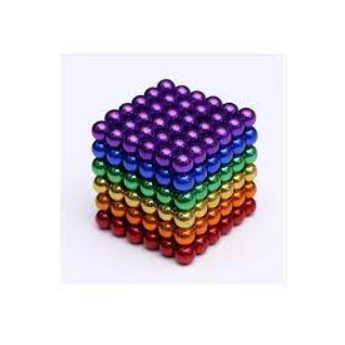 Sihirli Manyetik Toplar Dyum Mıknatıs Küp Bilye 216 Adet Cube Küp Dymium - 2