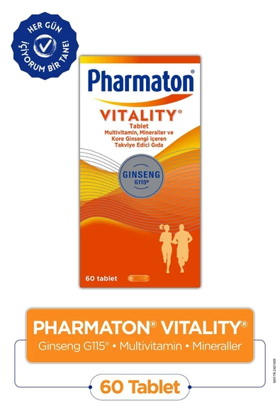 Pharmaton Vitality 60 Tablet