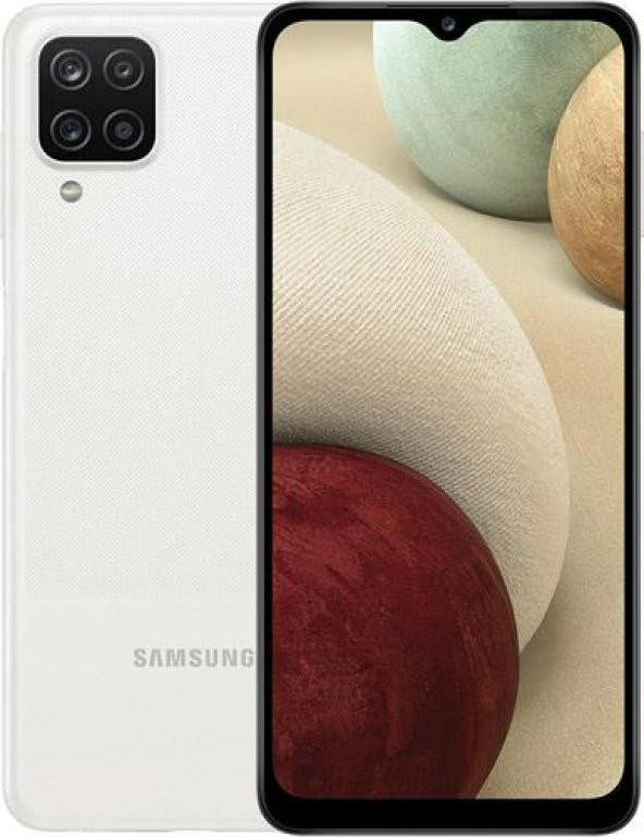 Samsung A12 64 GB (Samsung Türkiye Garantili) - Beyaz