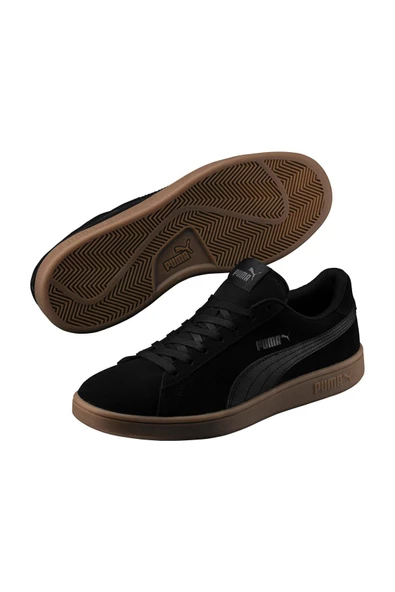 Puma SMASH V2 Siyah Erkek Deri Sneaker 100323979 - 7
