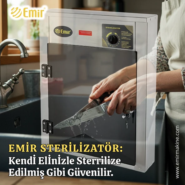 Bıçak Sterilizatör Dolabı 20 Bıçaklı ürün görseli