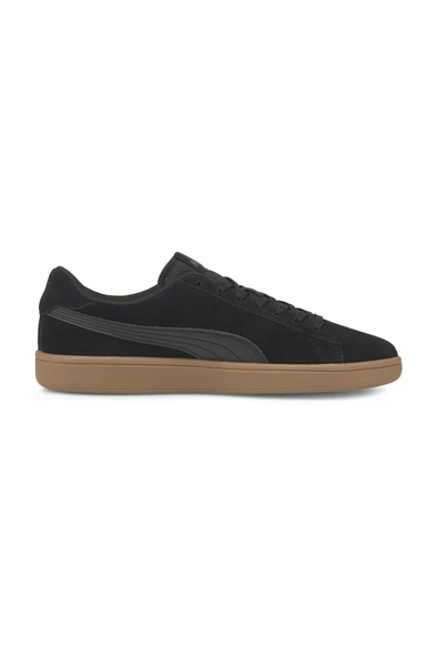 Puma SMASH V2 Siyah Erkek Deri Sneaker 100323979 - 4