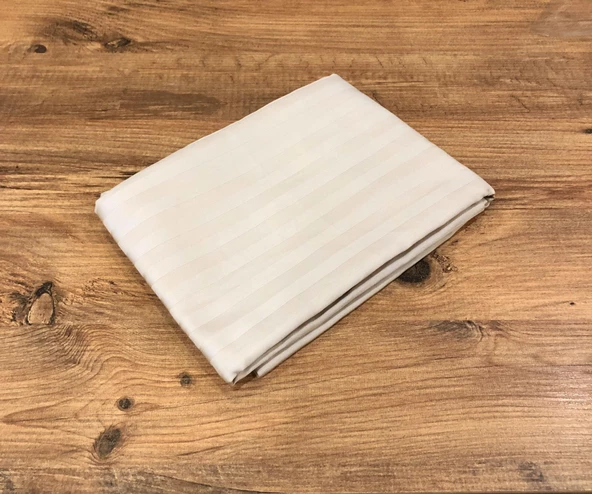 Clasy 2 Li %100 Pamuk Saten Çizgili Yastık Kılıfı 50 x 70 - 4