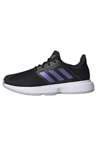 adidas Erkek Siyah Tenis Ayakkabısı Gamecourt  FY3378M - 4