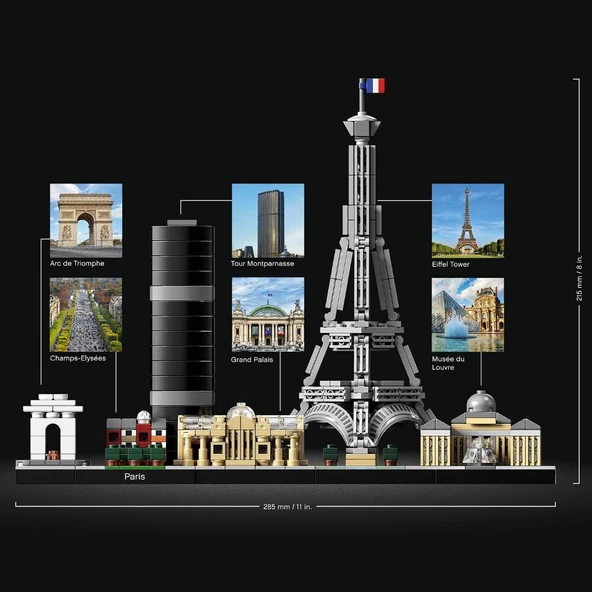 LEGO Architecture Şehir Yapıları Koleksiyonu Paris 21044 - 6