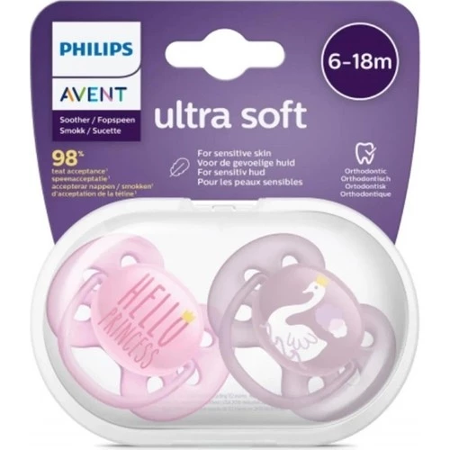 Philips Avent Ultra Soft Emzik 6-18 Ay Kız Scf223/02