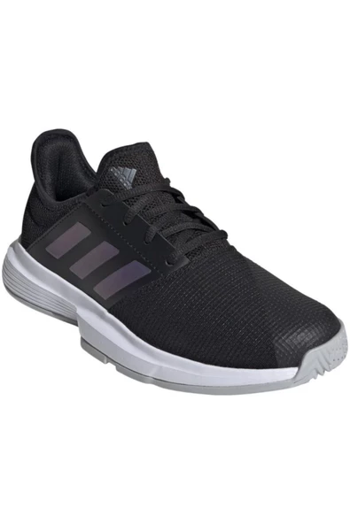 adidas Erkek Siyah Tenis Ayakkabısı Gamecourt  FY3378M - 3
