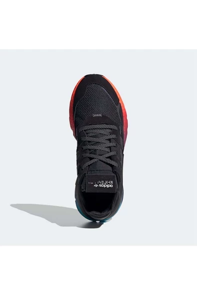 adidas Nite Jogger Erkek Beyaz Mavi Spor Ayakkabı - 5
