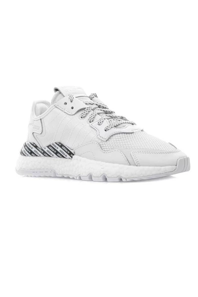 adidas Nite Jogger Beyaz Erkek Spor Ayakkabı - 4