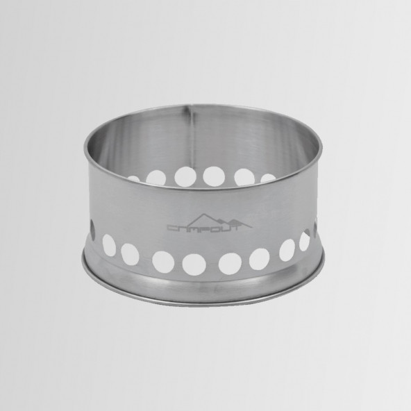 Nurgaz NG-TAK-K Campout Turbo Ateş Kutusu Küçük Paslanmaz Çelik Taşıma Çantalı - 5