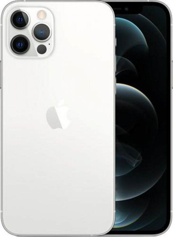 İphone 12 Pro Max 256 GB (Apple Türkiye Garantili) - Gümüş