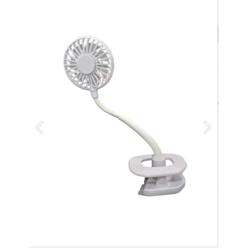 Portatif Işıklı Mini Klipsli Fan - 2